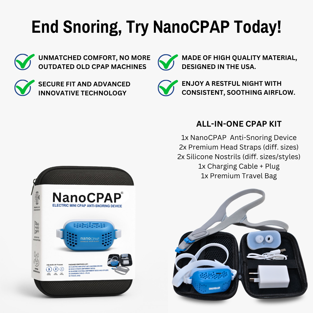 NanoCPAP Electric Anti-Snoring Device